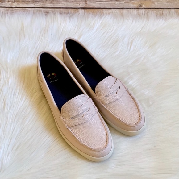 Cole Haan Peach Blush Nantucket Loafer - Picture 3 of 7